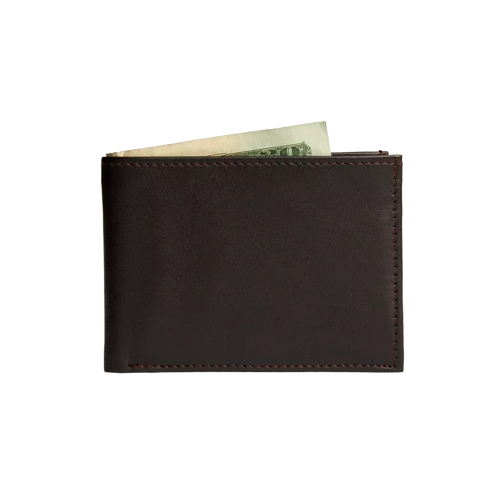 Classic Bifold Wallet Full Grain Cowhide Leather