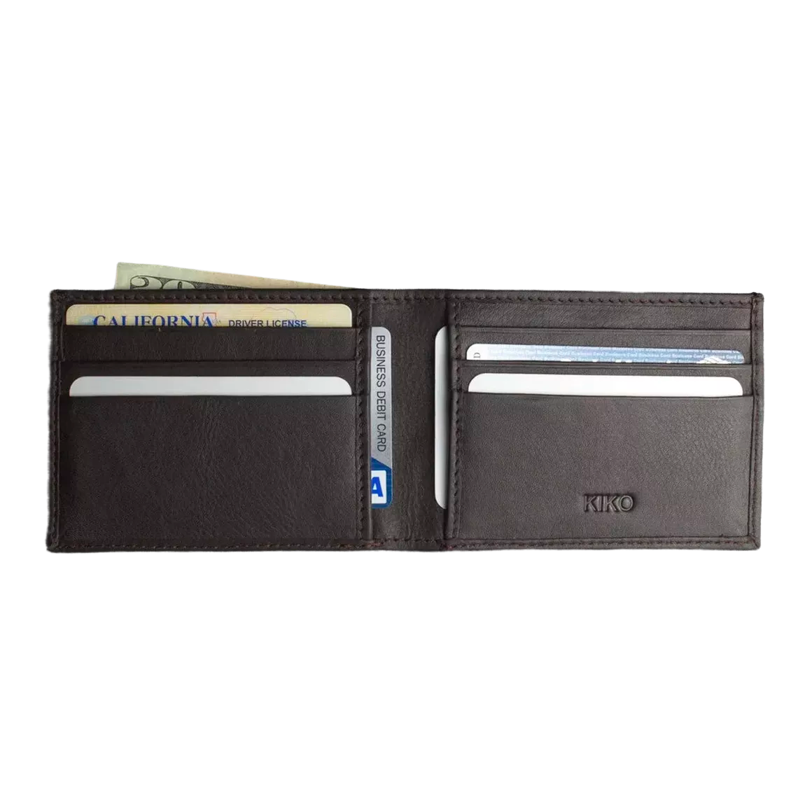 Classic Bifold Wallet Full Grain Cowhide Leather