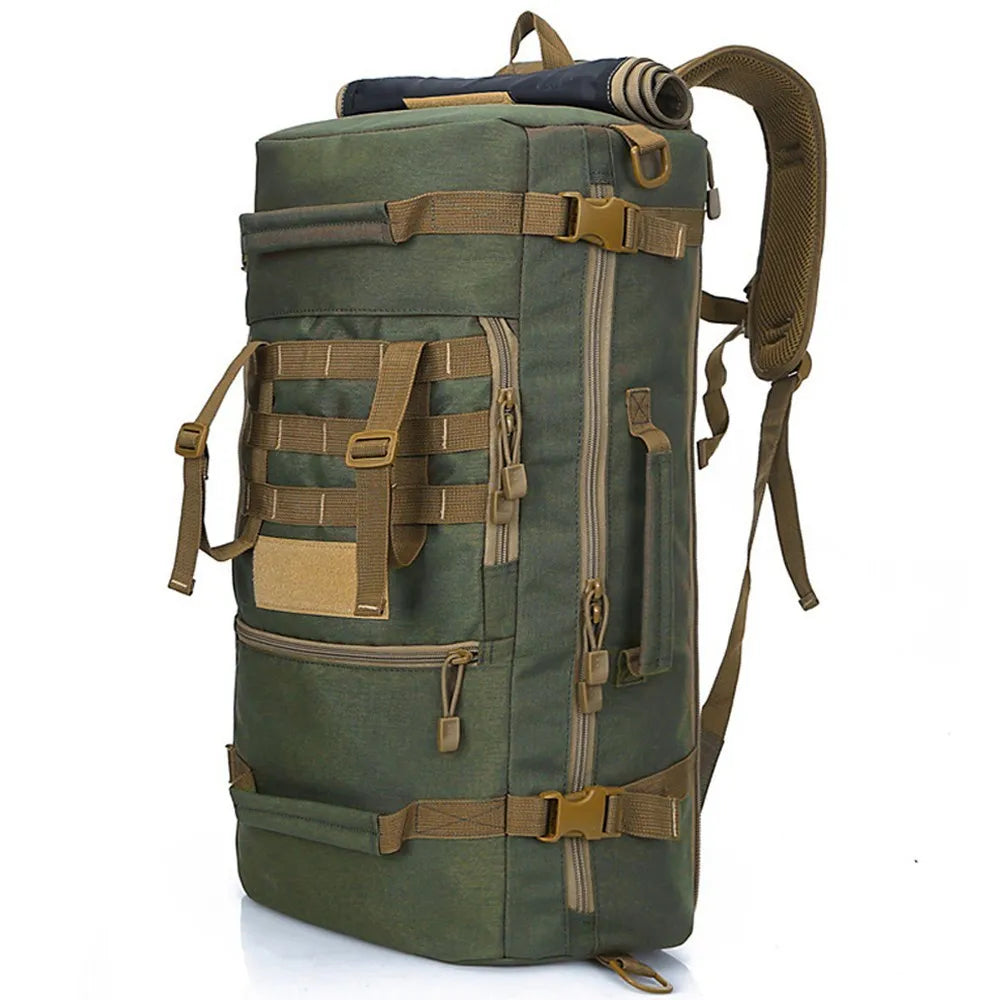 50L Military Tactical Rucksack Travel Backpack