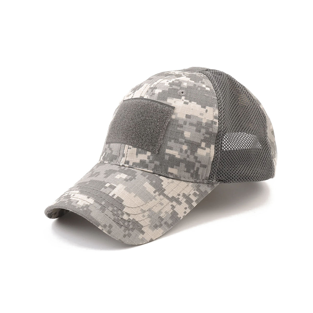 Tactical-Style Patch Hat with Adjustable Strap