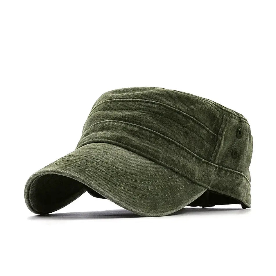 Hat Men's Washed Distressed Cotton Cap
