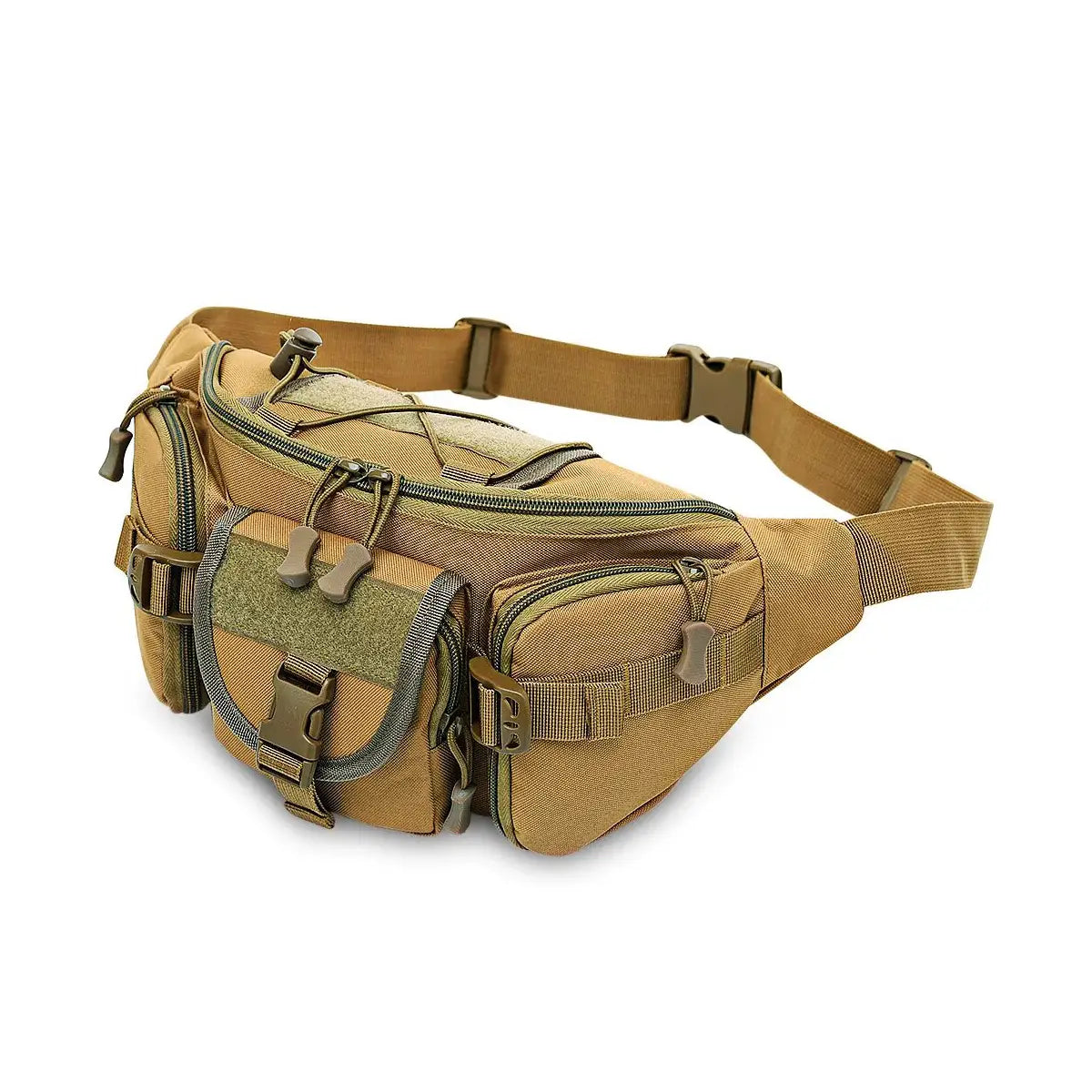 Multi-pocket Water Resistant Tactical Waist Bag