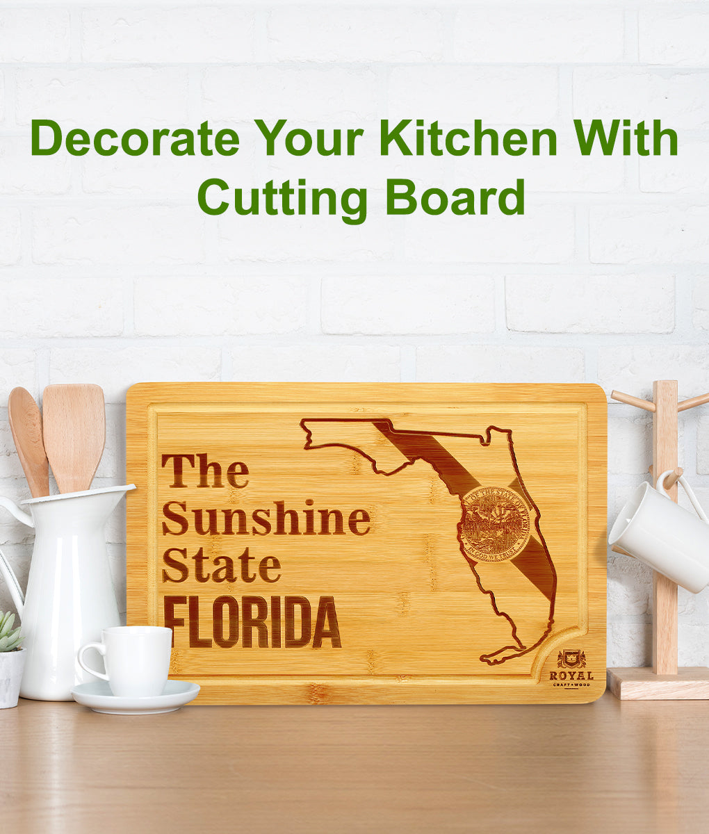 Florida Cutting Board, 15x10"