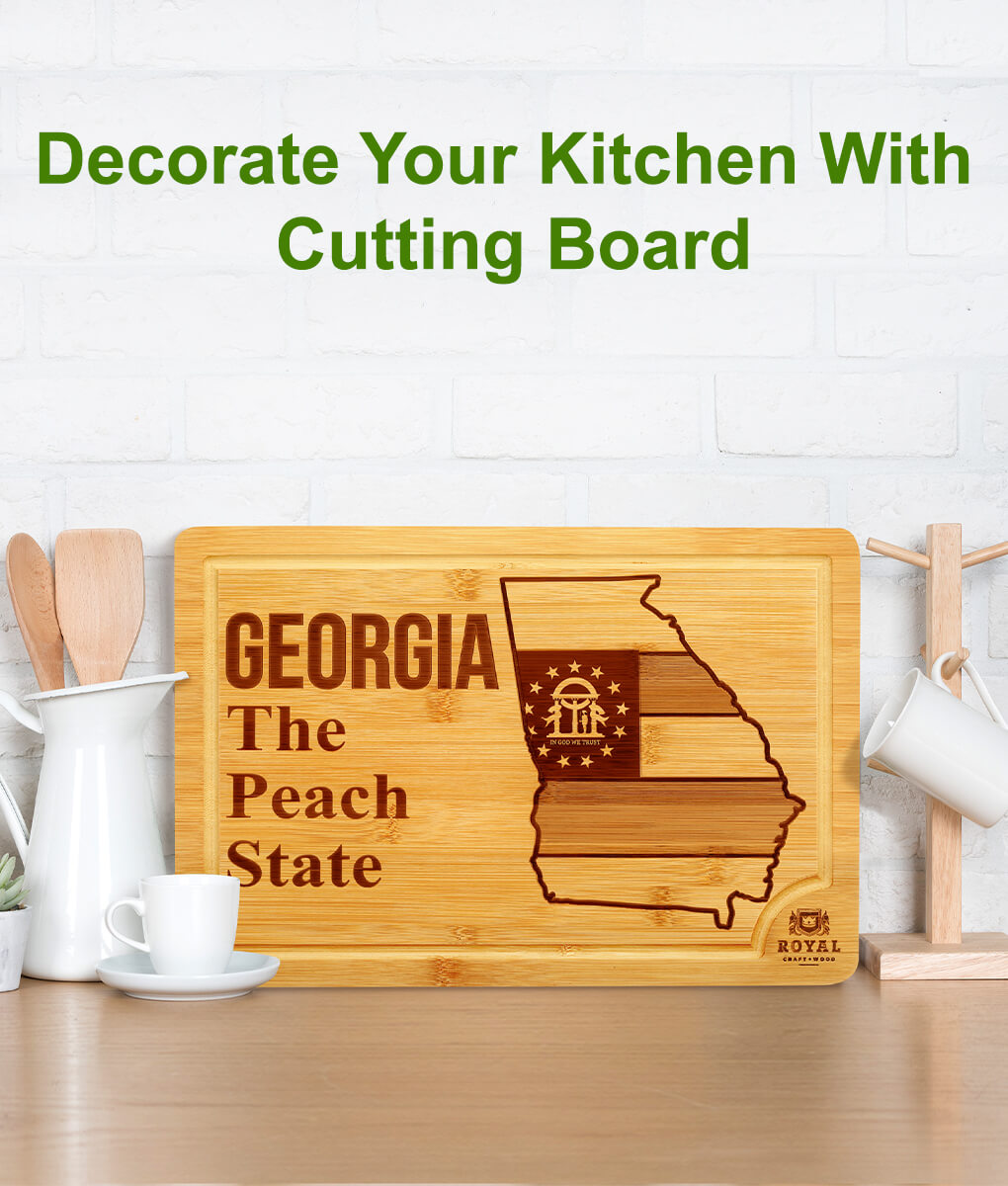 Georgia Cutting Board, 15x10"