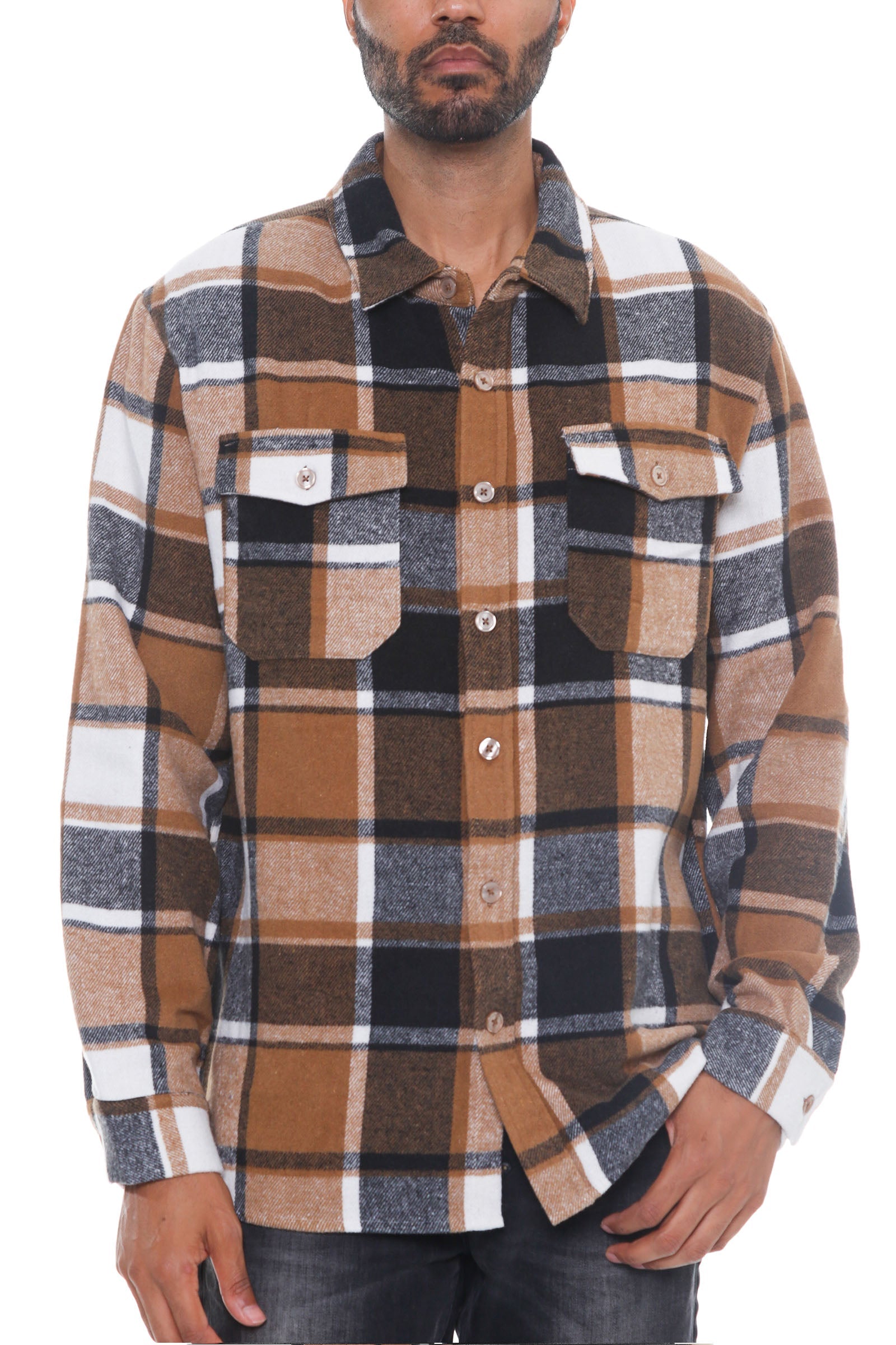 Colton Soft Flannel Shacket-0