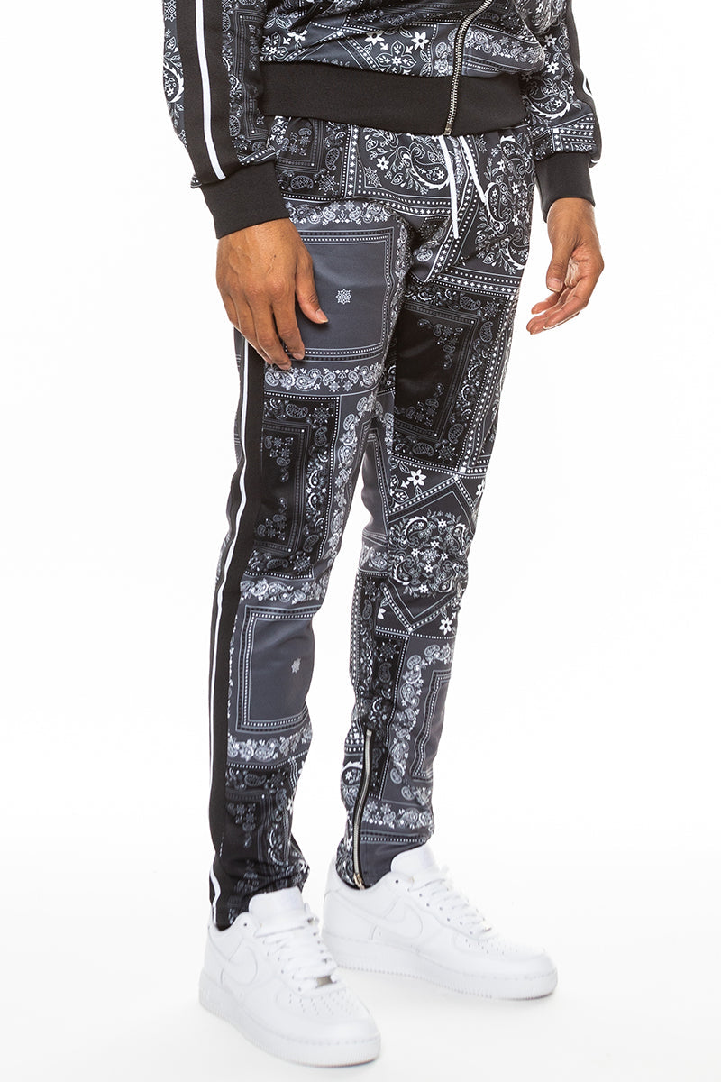 Paisley All Over Print Track Pant-2