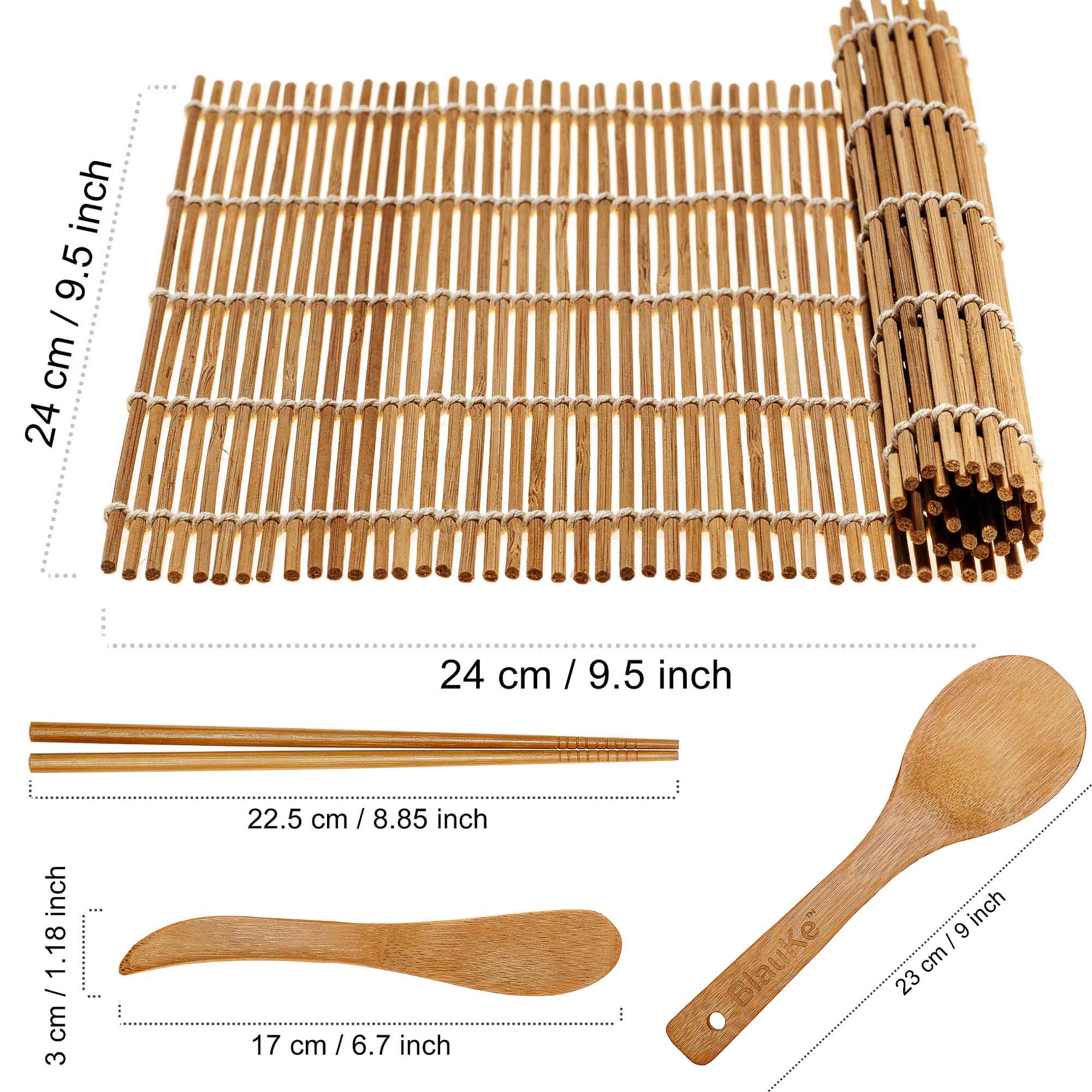 Bamboo Sushi Making Kit - Beginner Sushi Kit