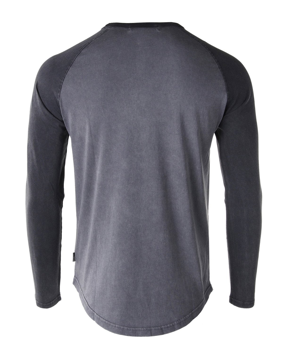 Men's Athletic Fit Baseball Retro Contrast Long Sleeve Raglan T-Shirt
