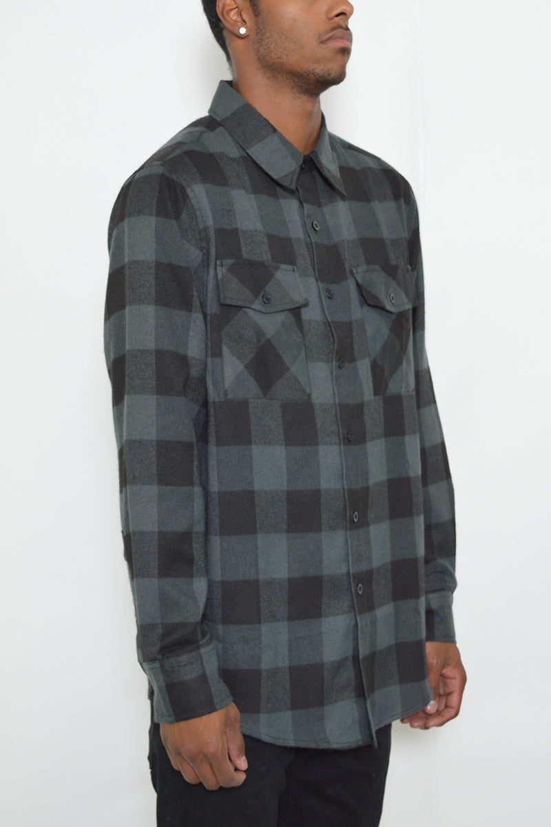 Brushed Flannel Shirt-6
