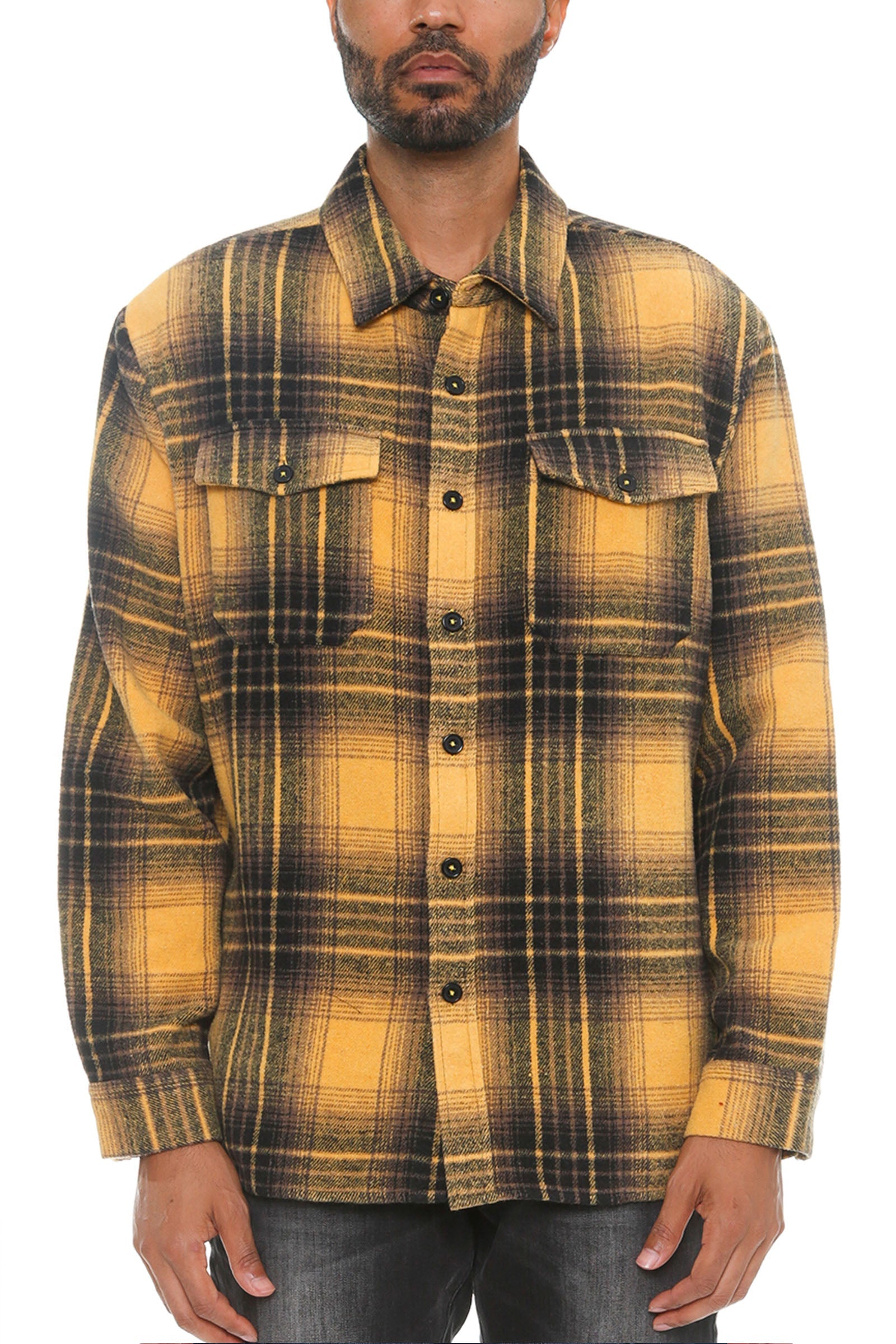 Soft Flannel Shacket-3