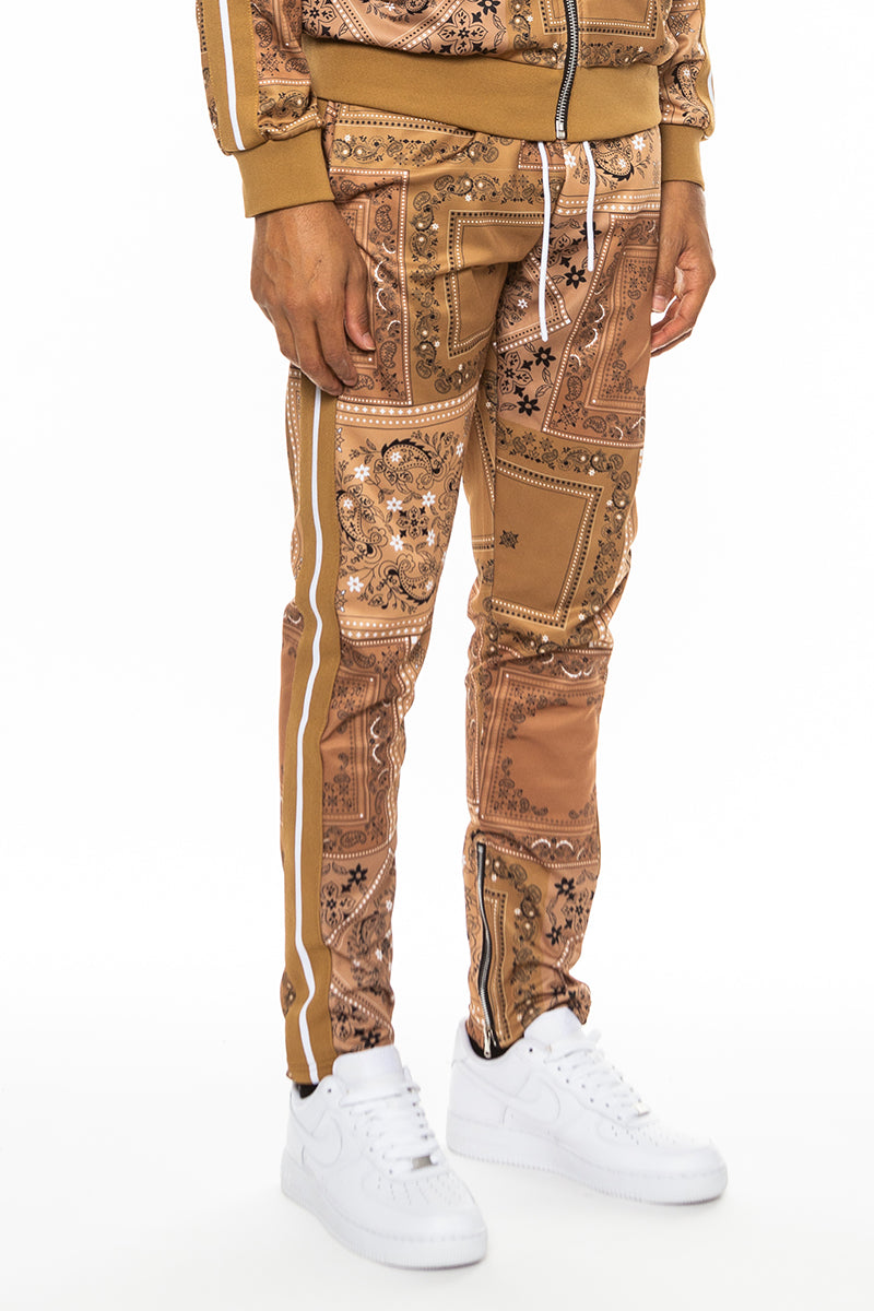 Paisley All Over Print Track Pant-5