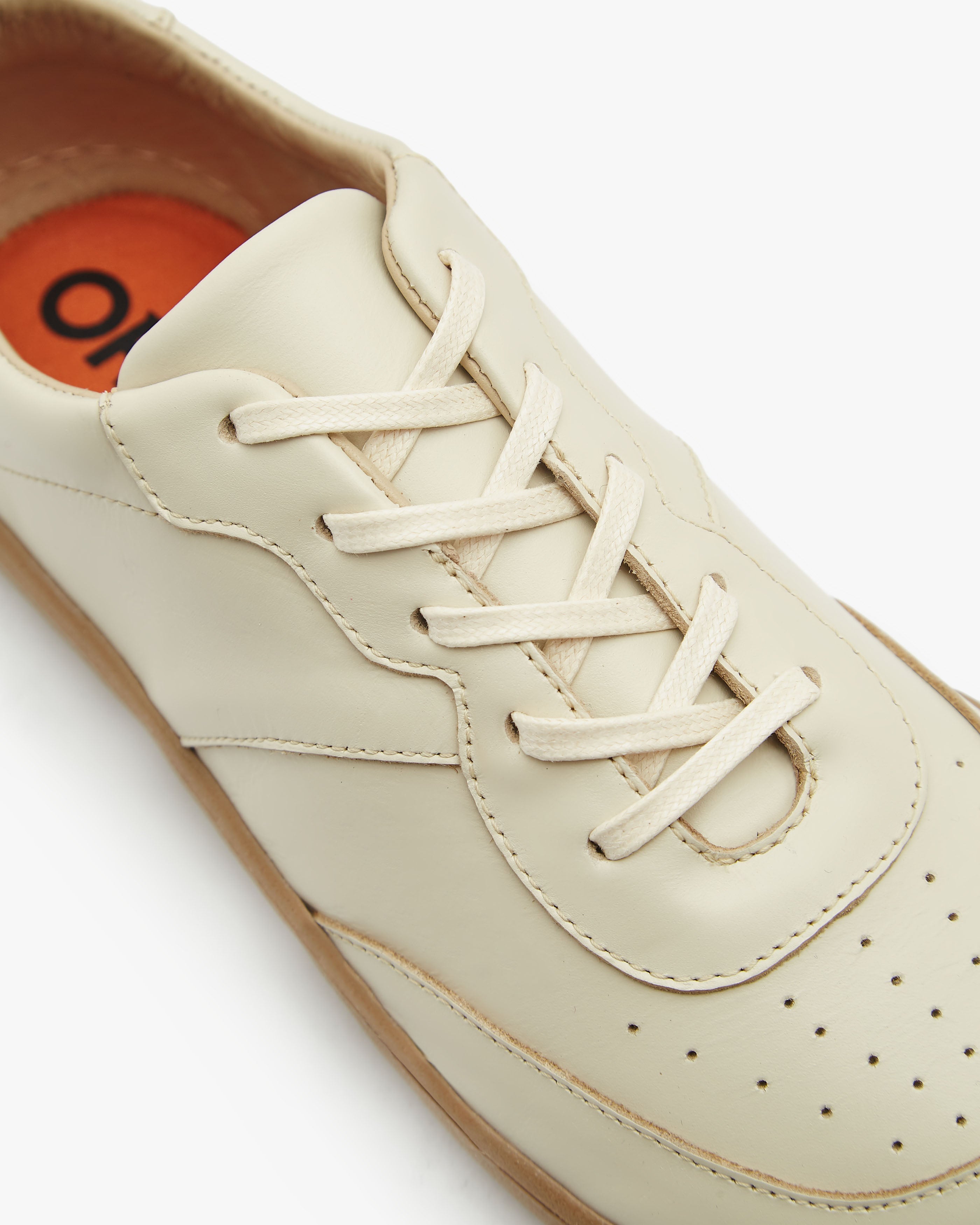 The Retro Sneaker for Men | Natural Leather-6