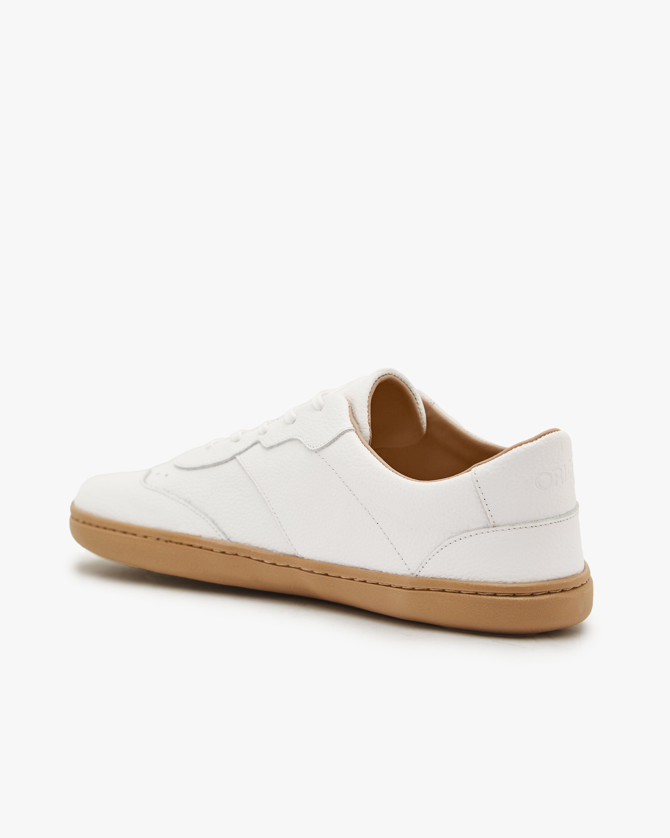 The Retro Sneaker for Men | Natural Leather-1