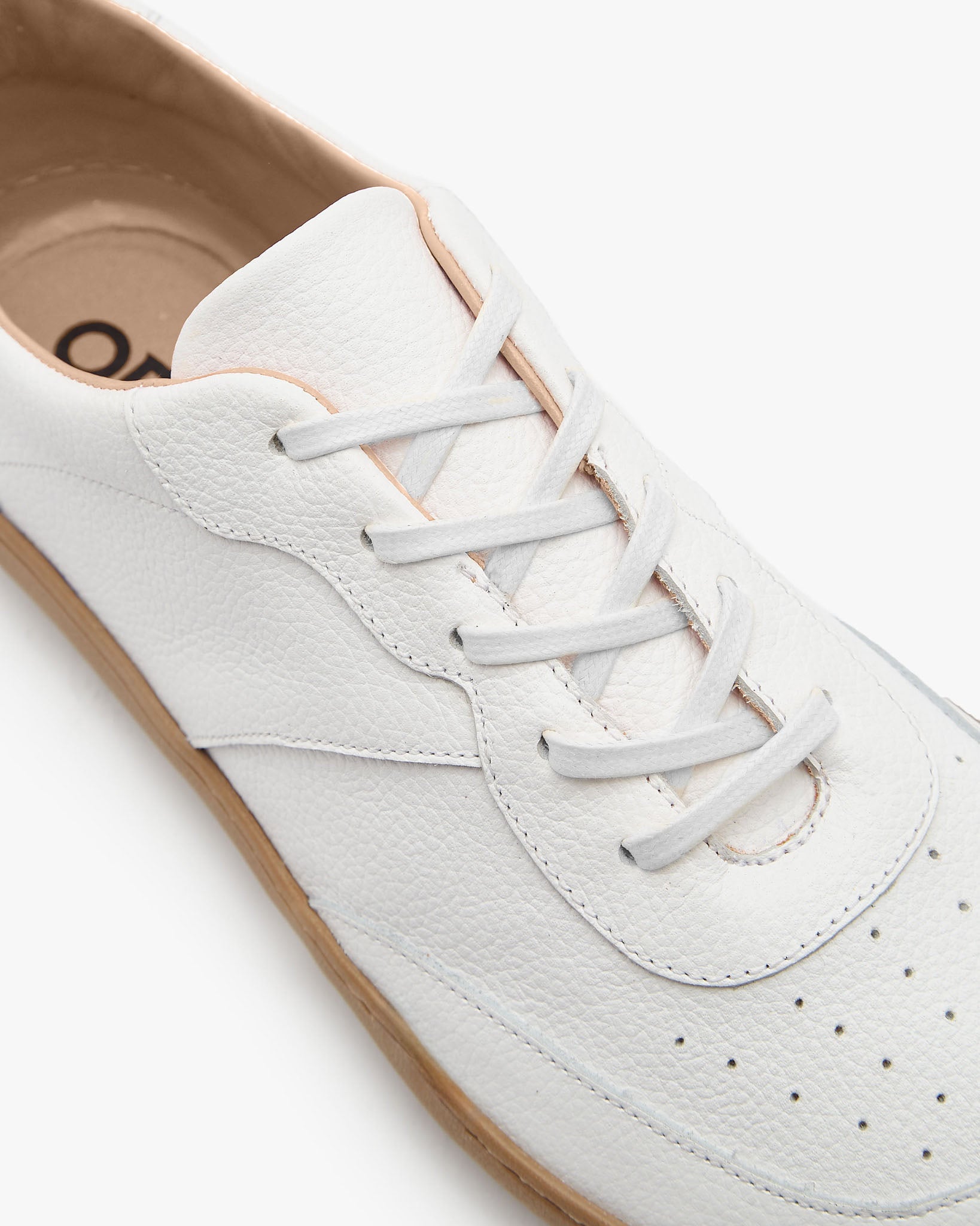The Retro Sneaker for Men | Natural Leather-2