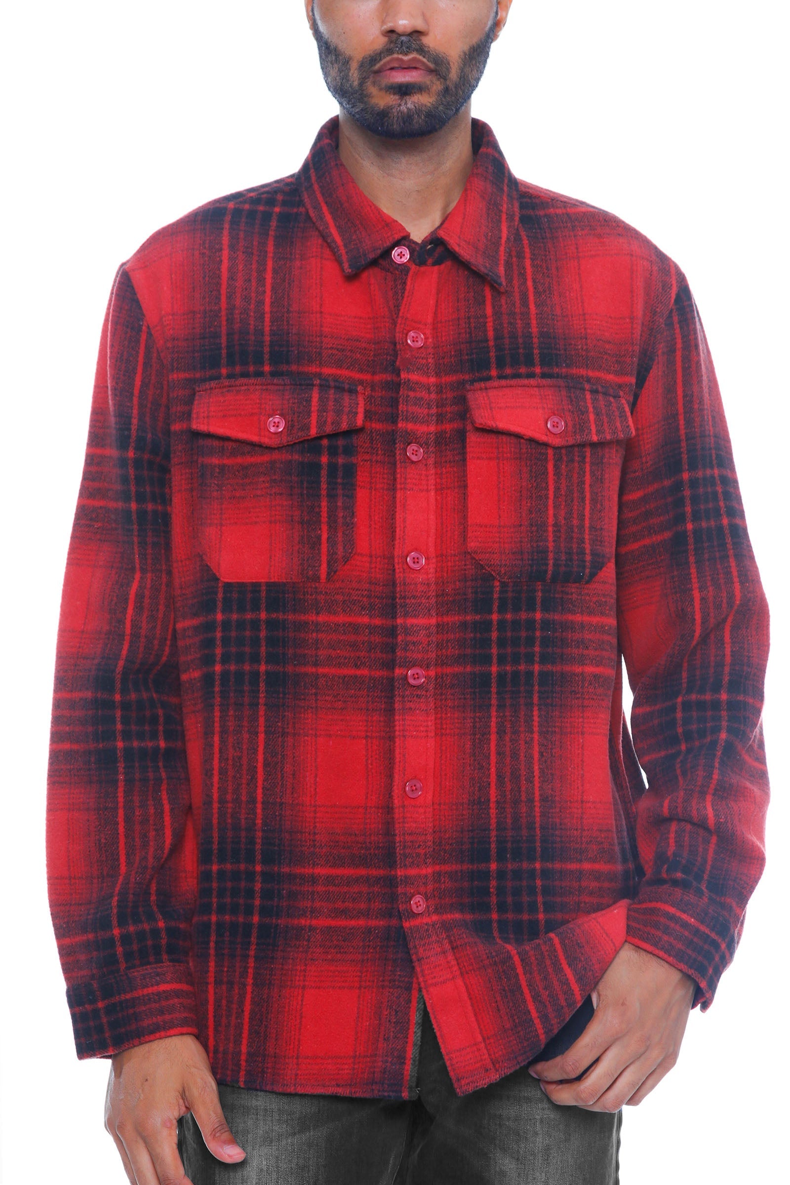 Soft Flannel Shacket-2