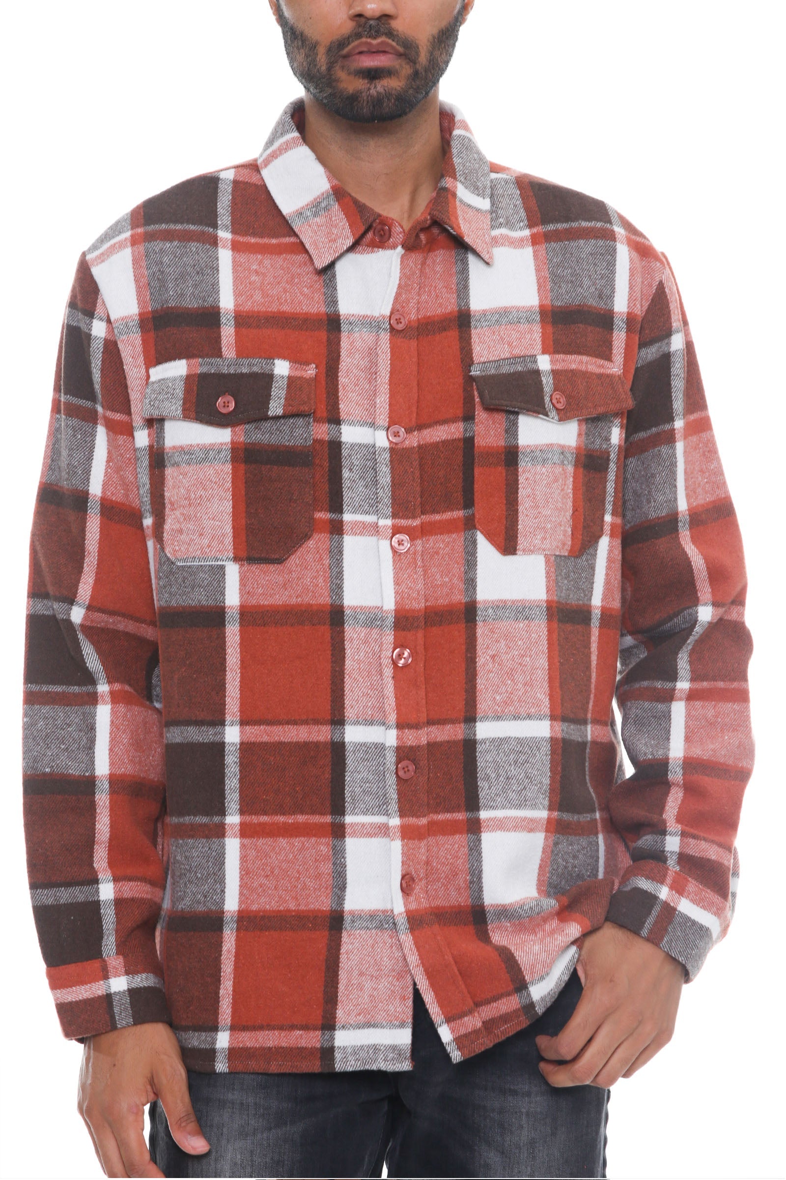 Colton Soft Flannel Shacket-1