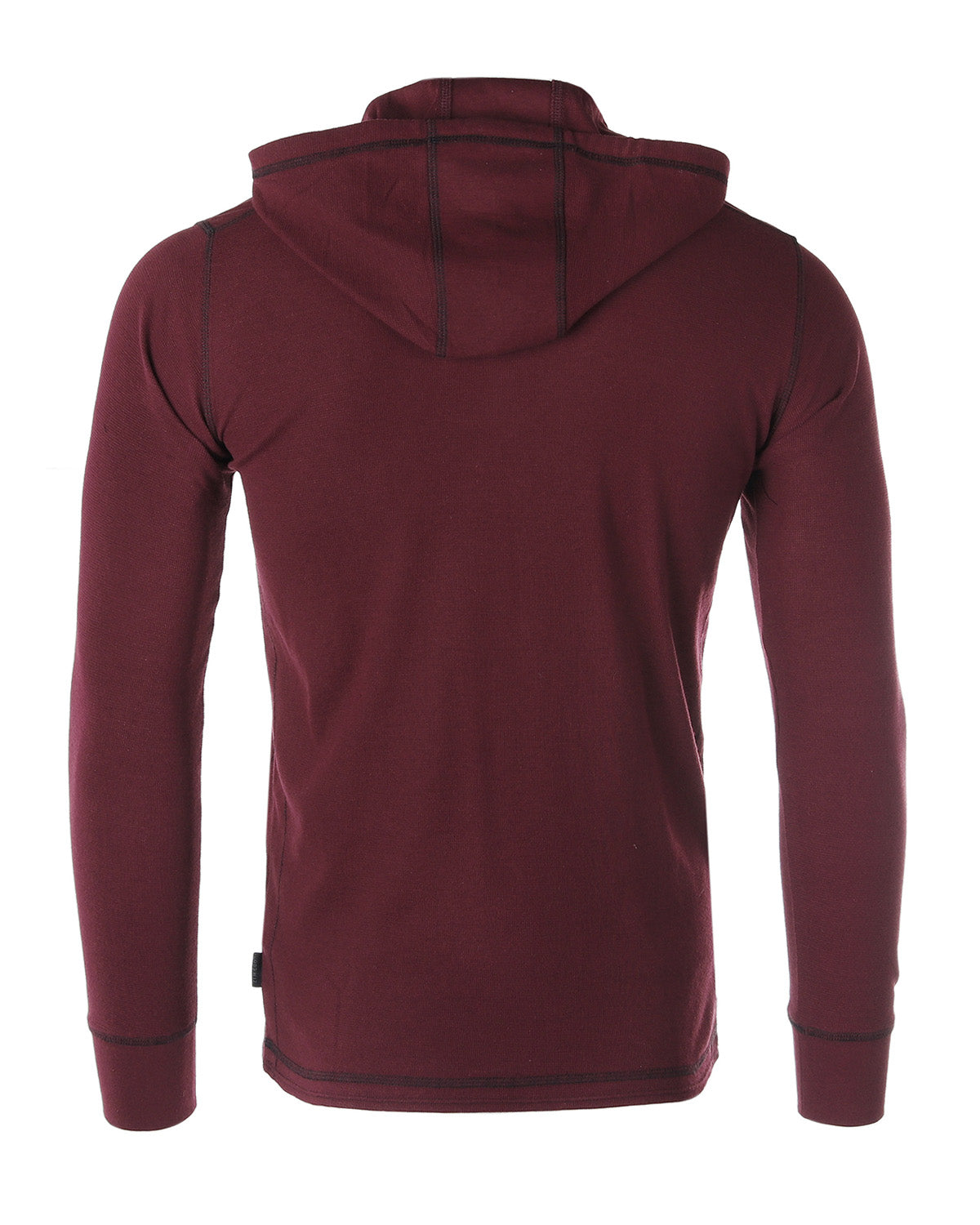 Men's Vintage Dyed Thermal Long Sleeve Lightweight Fashion Hooded Henley