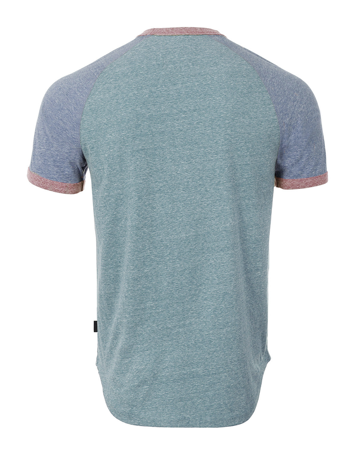 Men's Short Sleeve Classic Retro Contrast Raglan Ringer T-Shirt
