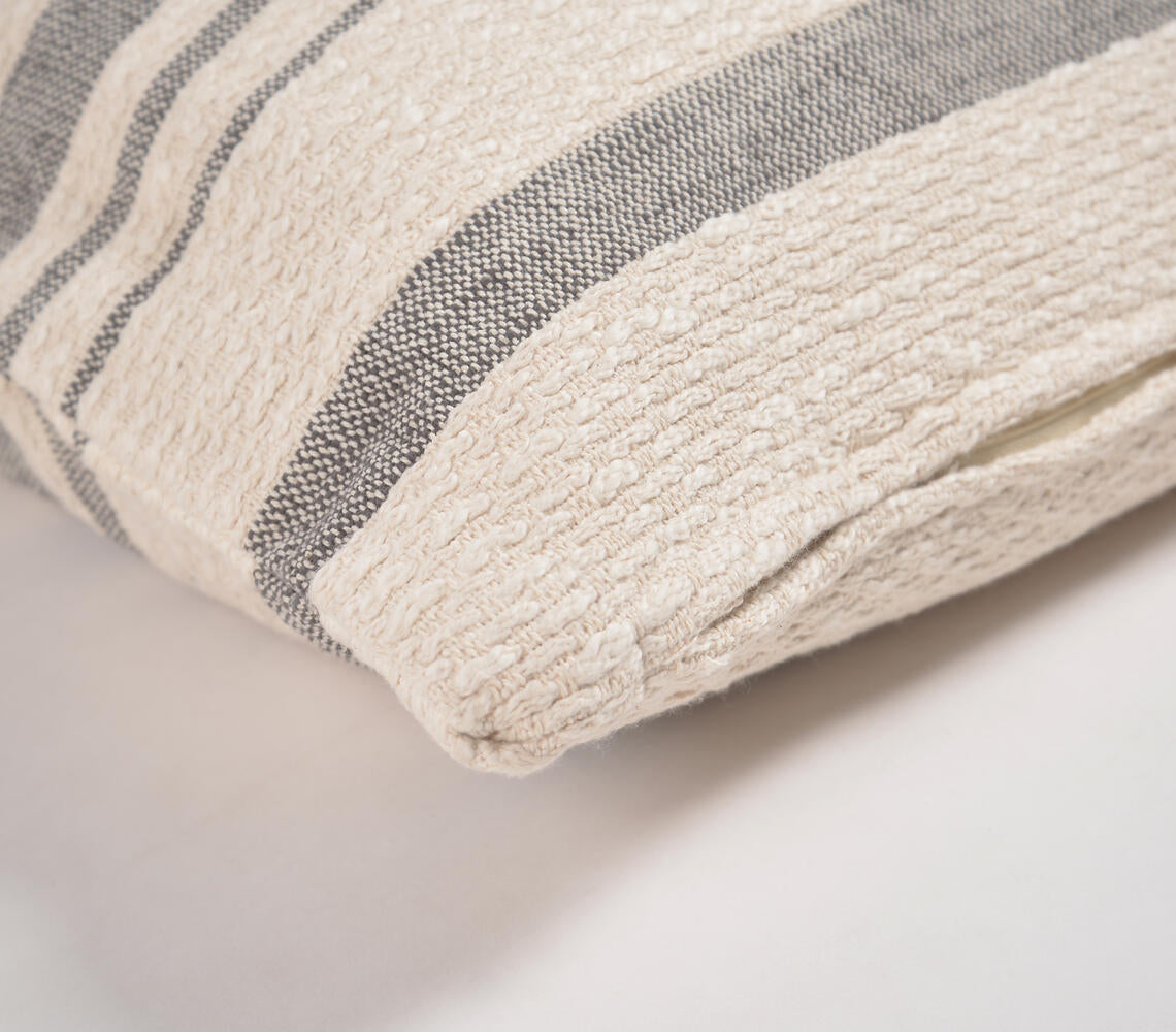 Handwoven Striped Cushion cover