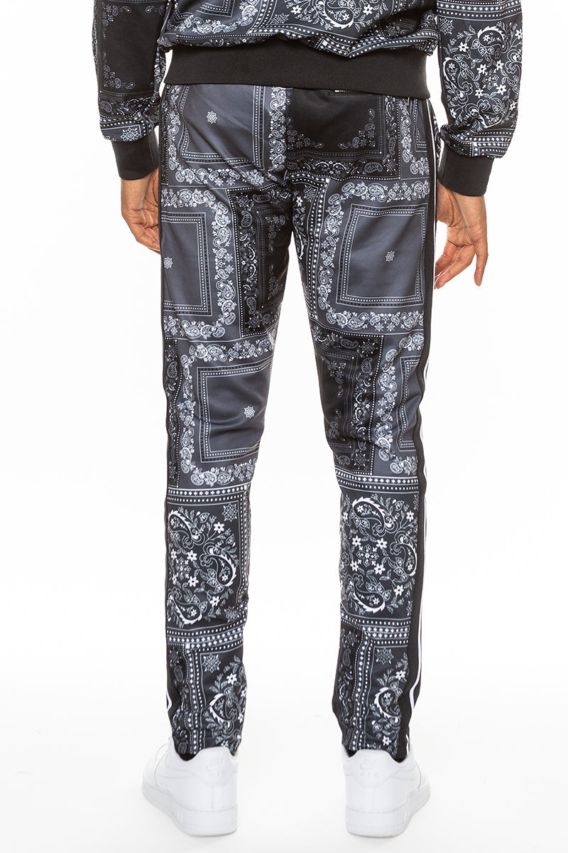 Paisley All Over Print Track Pant-3
