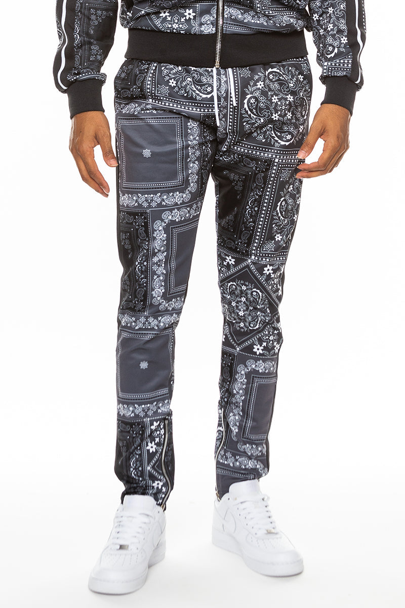 Paisley All Over Print Track Pant-0