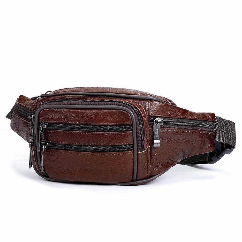 Premium PU Leather Crossbody Waist Bag